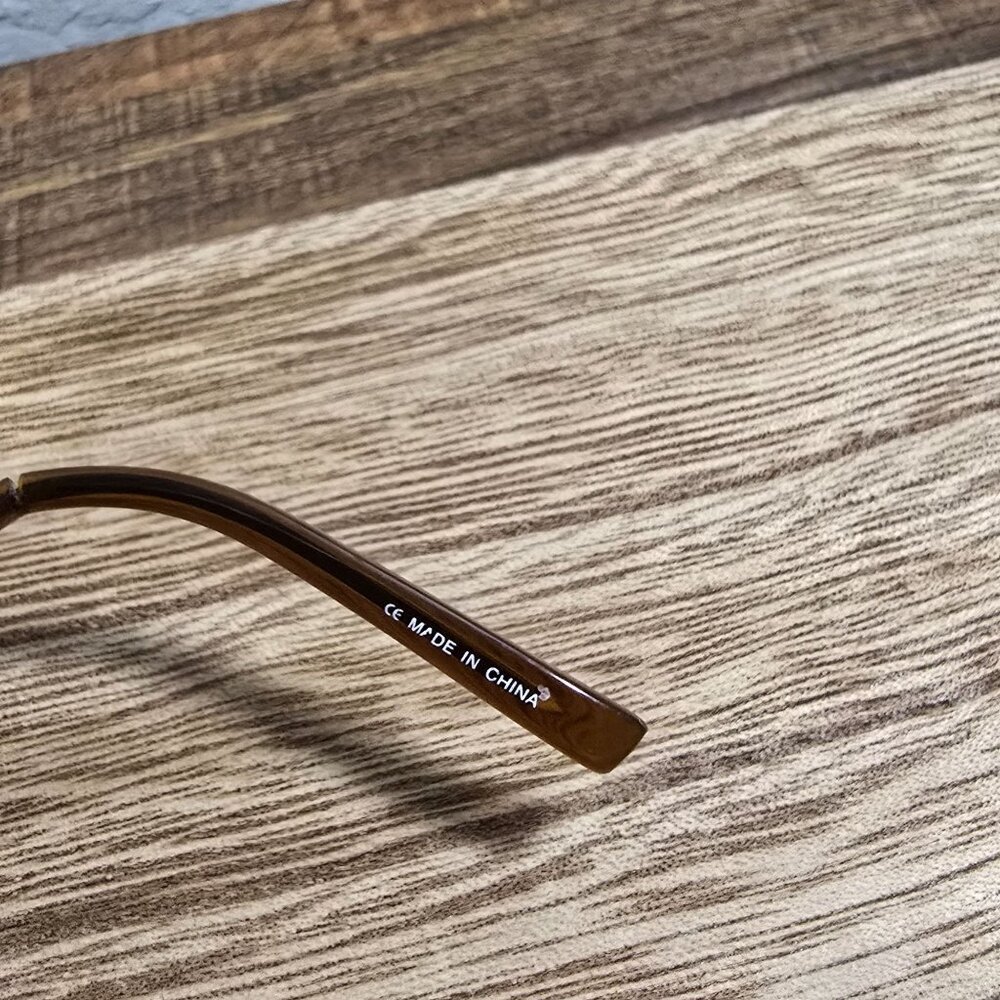 Richard Taylor Scottsdale Jack Eyeglasses Matte Brown 55-16-140 Frame READ - Picture 13 of 13